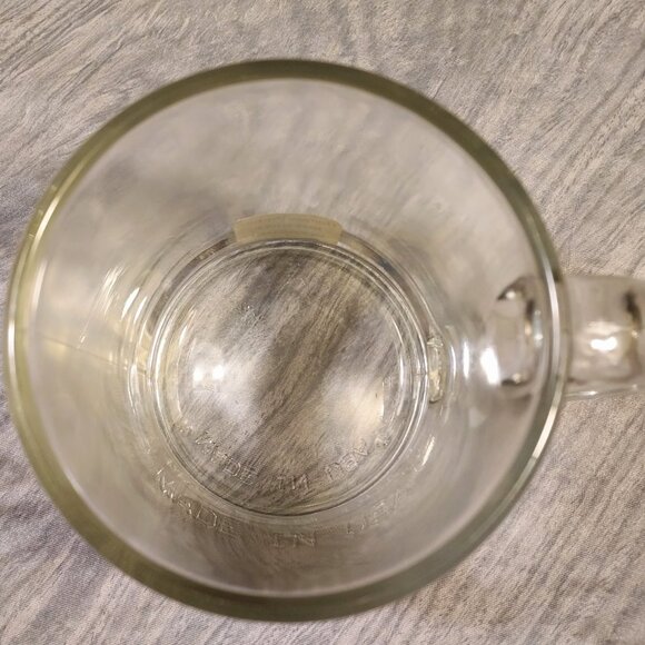 Vintage Heritage  Pewter Coffee Tea Hot Cocoa Grapes with Vine Clear Glass  1996 - Picture 6 of 8